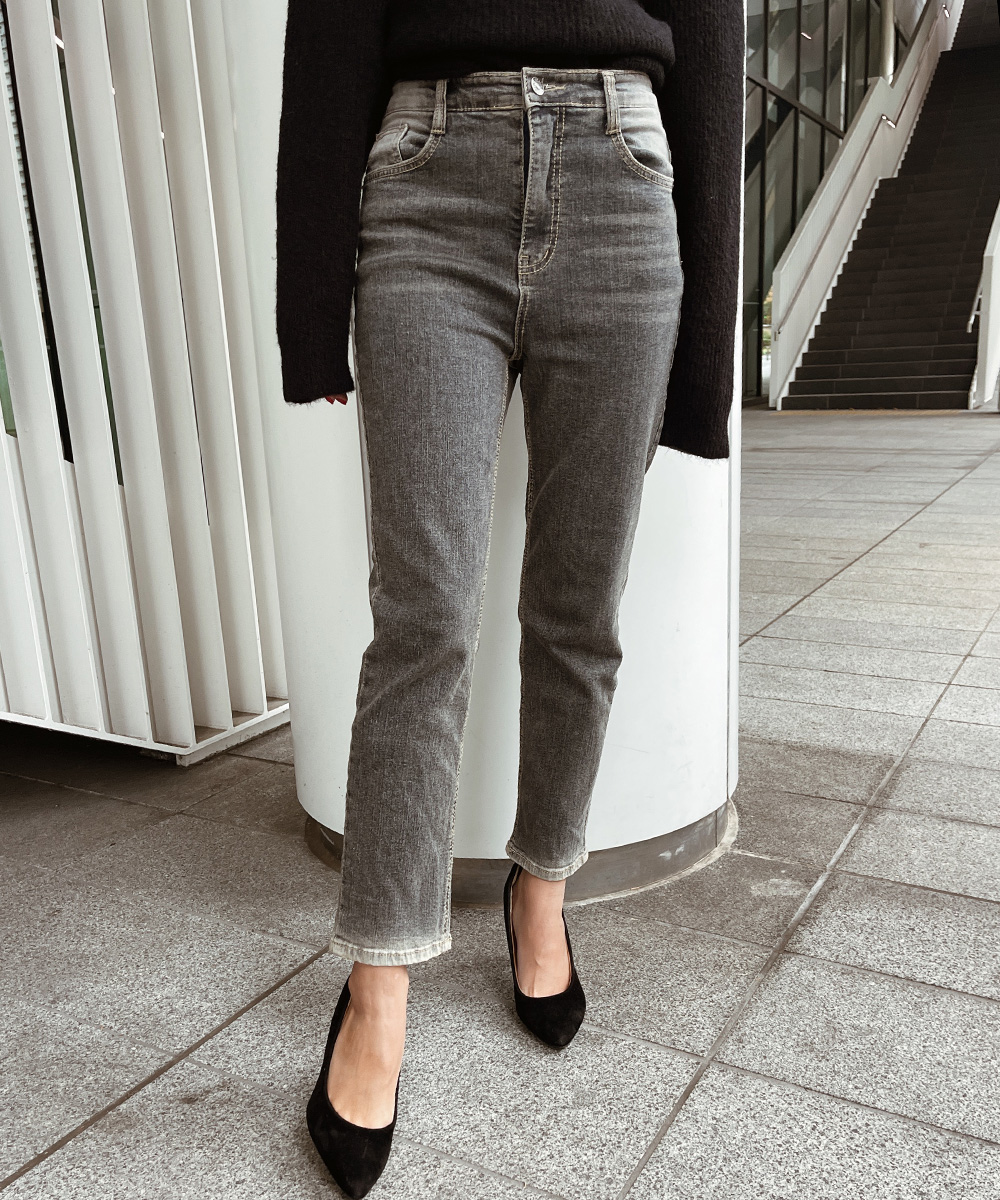 straight gray denim(505111194) | エストレジャ(esutoreja) - MAGASEEK