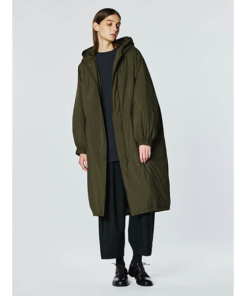 mizuiro ind ギャザーフード付きコート｜ MARcourt ONLINE STORE