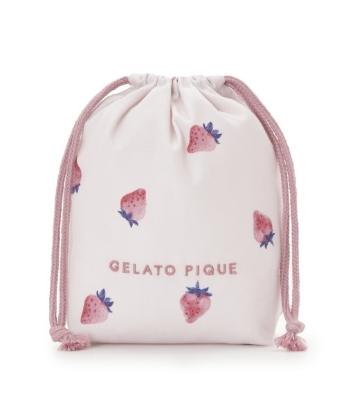 gelato pique Kids＆Baby(gelato pique Kids＆Baby)/【ONLINE限定】【KIDS】巾着S/PNK