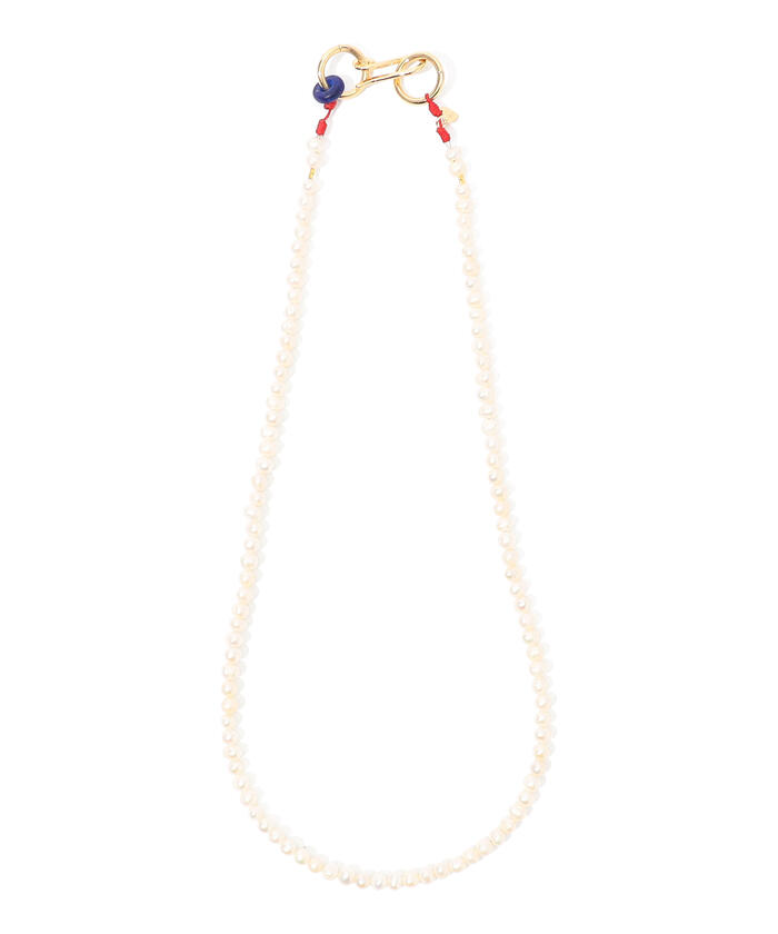 OPEN CLOVER PEARL NECKLACE 淡水パール 2WAYネックレス(505221787