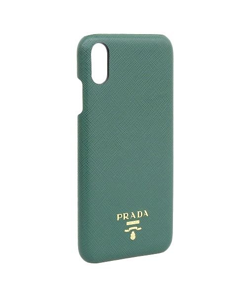 PRADA(プラダ)/PRADA プラダ iPhone XS MAX スマホケース/グリーン