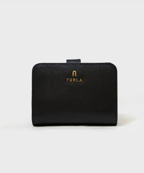 FURLA(フルラ)/FURLA フルラ CAMELIA S 二つ折り財布/ブラック