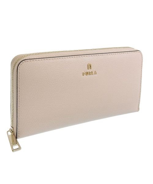 FURLA(フルラ)/FURLA フルラ CAMELIA XL ラウンド 長財布/ベージュ