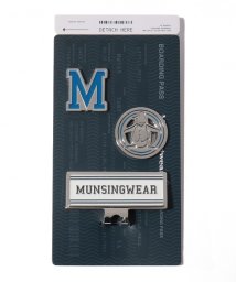 Munsingwear(マンシングウェア)/2個付きクリップマーカー/ブルー