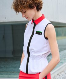 LANVIN SPORT(ランバン スポール)/ノースリーブシャツ【ECO】【アウトレット】/ホワイト