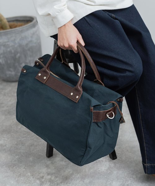 ボストンバッグ ショルダー パラフィン 2WAY メンズ レディース カバン 収納 便利 国産 日本製 オープンファスナー 牛革 本革 撥水 お出かけ Butl ショルダー パラフィン メンズ 撥水 Butler Verner Sails/バトラーバーナーセイルズ