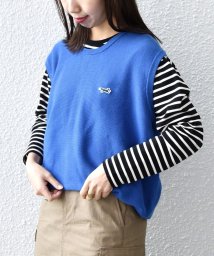 SHIPS any WOMEN/【SHIPS any別注】PENNEYS:〈手洗い可能〉THE FOX ワンポイント ニット ベスト/505120897