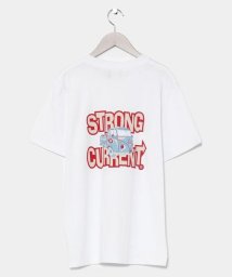 KAHIKO(カヒコ)/【Kahiko】STRONG CURRENT バスロゴメンズTシャツ 44R－3101/ホワイト