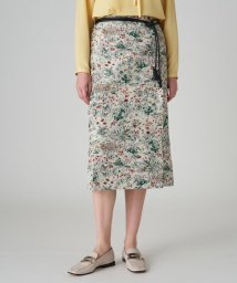 TOMORROWLAND collection/フラワーガーデンジャカード サイドベントIラインスカート/505121434