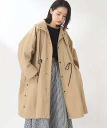 THE SHOP TK(ザ　ショップ　ティーケー)/【今買って長く着られる／着回し力◎】ポンチョフーデッドコート/ベージュ（052）