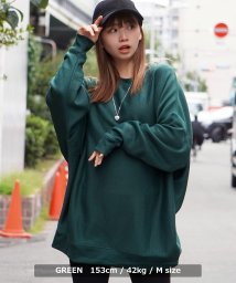 1111clothing(ワンフォークロージング)/ドルマンスリーブ ニット メンズ ミラノリブ レディース トップス セーター プルオーバー 大きいサイズ 韓国ファッション 春 春服 秋 秋服 秋冬 おしゃれ/グリーン系1