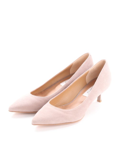 スティレットローヒールポインテッドパンプス シューズ T1692034378(12906円)