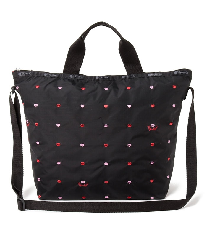 DELUXE EASY CARRY TOTEエンブロイダードリップス(505111264