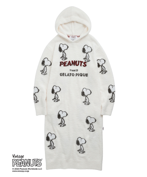 セール】【PEANUTS】総柄ジャガードワンピース(505122892) | gelato