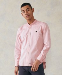 J.PRESS MENS(J．プレス　メンズ)/【WEB限定】ピンオックスバンドカラーバックブル シャツ/レッド系