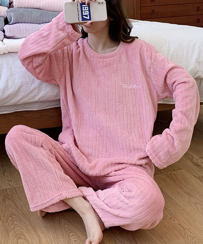 セール パジャマ 冬 セットアップ 可愛い ふわもこ ルームウェア フリースルームウェア 部屋着 シンプル 暖かい パンツ トップス リラックス 在宅勤務 冬服 ショッピングゴー Shoppinggo Magaseek