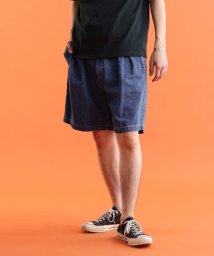 Schott/NEP DENIM 2TUCK SHORTS/ネップデニム 2タックショーツ/505123752