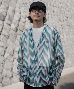 Schott/PATTERNED MESH CARDIGAN/パターンメッシュ カーディガン/505123758