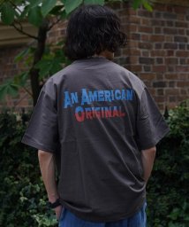 Schott(ショット)/WEB LIMITED/T－SHIRT AN AMERICAN ORIGINAL/Tシャツ "アメリカンオリジナル/チャコール