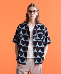 Schott(ショット)/HAWAIIAN SHIRT"PERFECTO"/ハワイアンシャツ"パーフェクト/サックス1