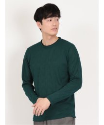 m.f.editorial/ジャガードチェック フェイククルーネック 長袖 メンズ Tシャツ カットソー カジュアル インナー ビジネス ギフト プレゼント/505125462