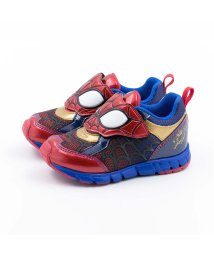 moonstar(ムーンスター)/ムーンスター moonstar キッズ スニーカー マーベル MARVEL スパイダーマン アイアンマン ブラックパンサー MVL 013 男の子 子供靴 かっ/レッド系1