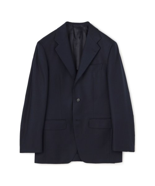 TOMORROWLAND MENS(TOMORROWLAND MENS)/ウールホップサック シングルブレステッド3Bジャケット Ermenezild Zegna Trofeo/69ネイビー