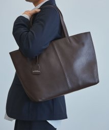 green label relaxing(グリーンレーベルリラクシング)/SC GLR ファンクショナル レザー トートバッグ V2/DKBROWN