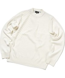 Men's Bigi/12Gパッチワーク風ジャガードニット/505126844