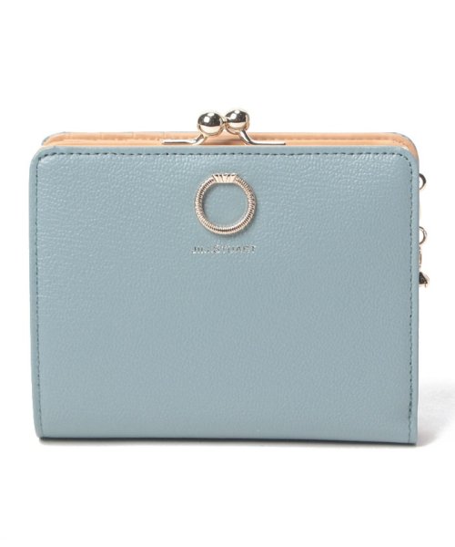 JILLSTUART(WALLET)(ジルスチュアート（ウォレット）)/エターナル　口金折り財布/サックス