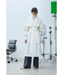 RIM.ARK(リムアーク)/Over sized trench CT/WHT