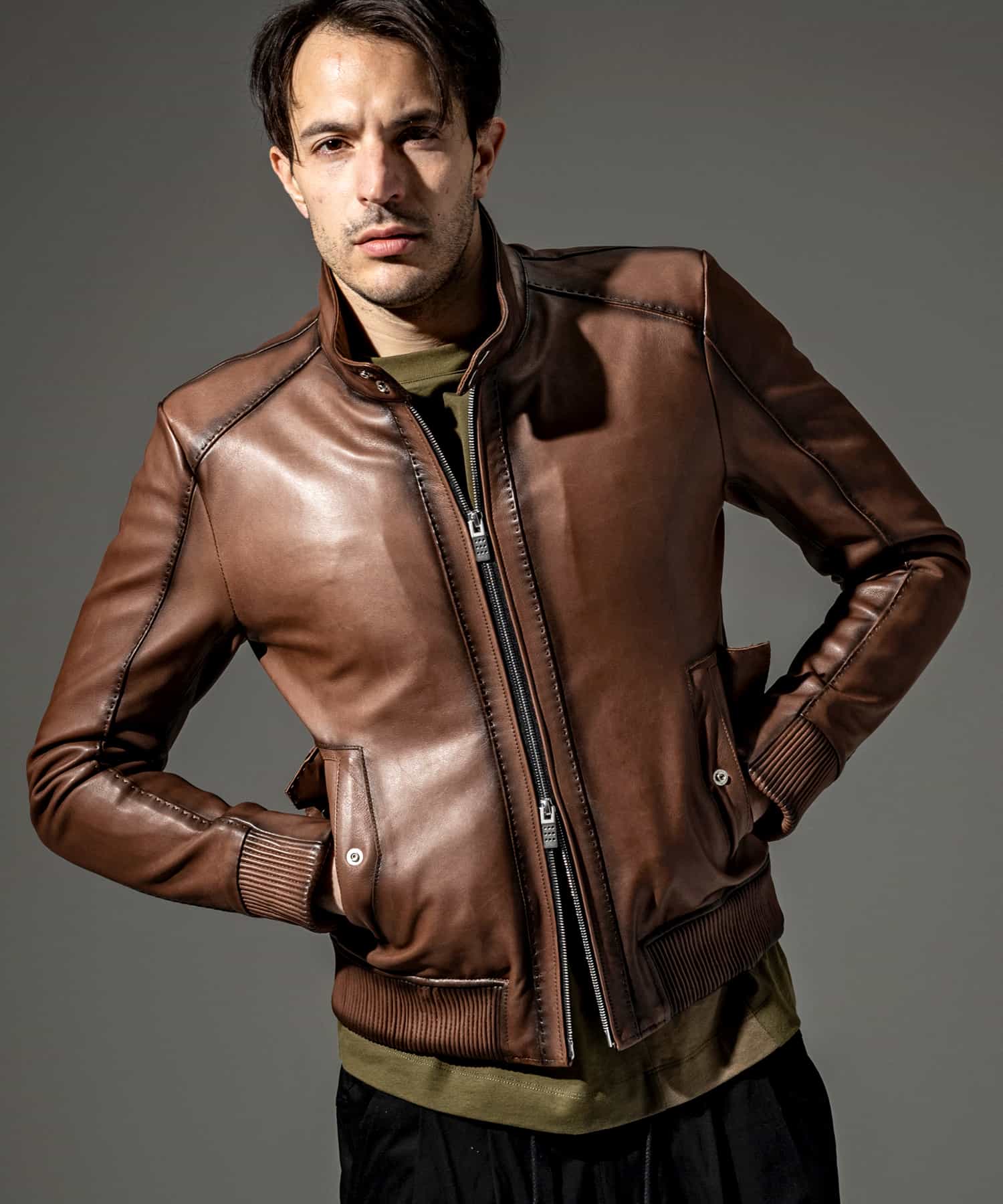 レビュー投稿で選べる特典 C DIEM カルペディエム レザーシャツ