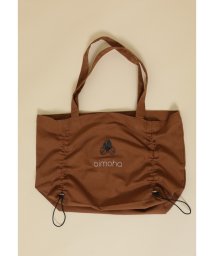 aimoha(aimoha（アイモハ）)/aimohaオリジナルマーガレット刺繍トートバッグ/ブラウン