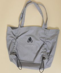 aimoha(aimoha（アイモハ）)/aimohaオリジナルマーガレット刺繍トートバッグ/グレー