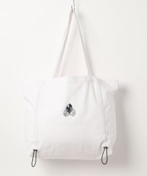 aimoha(aimoha（アイモハ）)/aimohaオリジナルマーガレット刺繍トートバッグ/ホワイト