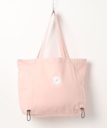 aimoha(aimoha（アイモハ）)/aimohaオリジナルマーガレット刺繍トートバッグ/ピンク系1