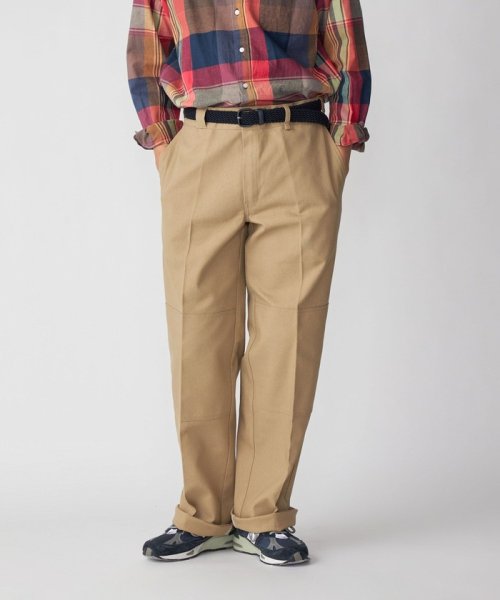 SHIPS MEN(シップス　メン)/【SHIPS別注】Dickies: ダブルニー ホップサック パンツ/ベージュ