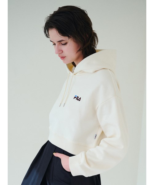 【SNIDEL|FILA】ORGANICSショートパーカー