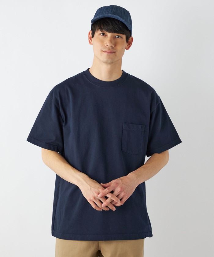 【SHIPS any別注】LA APPAREL: ヘビーウェイト 半袖 Tシャツ◇