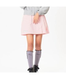ALGY(アルジー)/なみロゴラップ風スカート/ピンク