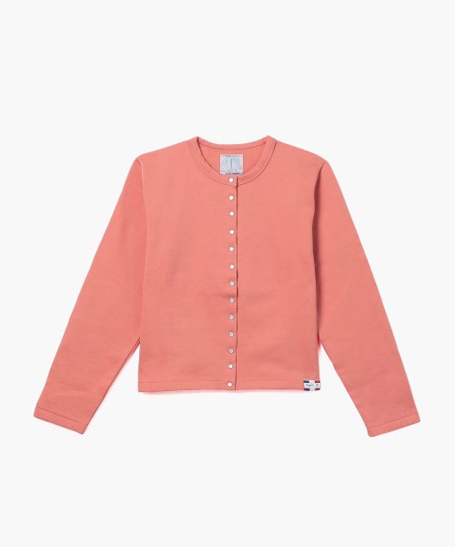agnes b. FEMME(アニエスベー　ファム)/M001 CARDIGAN カーディガンプレッション [Made in France]/ピンク