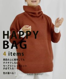 ARGO TOKYO(アルゴトウキョウ)/2023　HAPPY BAG　（モヘアストレッチタートルニットが必ず入ります） 25105happybag 福袋　ハッピーバッグ　ハッピーボックス/ブラウン