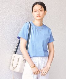 SHIPS WOMEN(シップス　ウィメン)/オーガニック コットン TEE 23SS ◇/ライトブルー