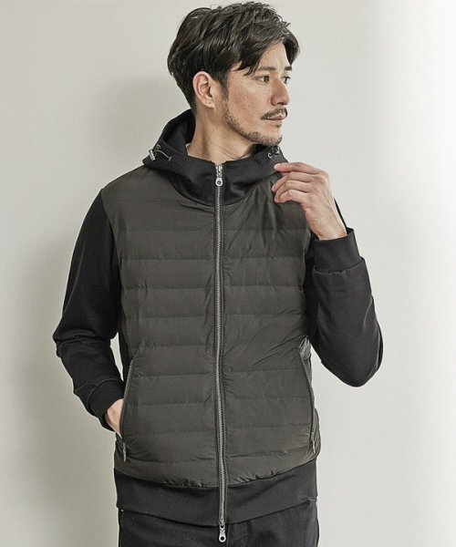 【SORONA/ソロナ】フーデッド機能中綿ブルゾン 