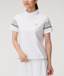 LANVIN SPORT/モックネック半袖シャツ【アウトレット】/505101806