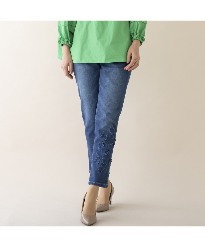 フラワーデニム(505132747)｜阪急百貨店公式通販サイト｜阪急百貨店