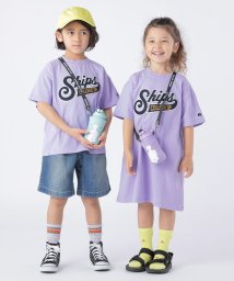 SHIPS KIDS(シップスキッズ)/【SHIPS KIDS別注】RUSSELL ATHLETIC:100～160cm / TEE/ラベンダー