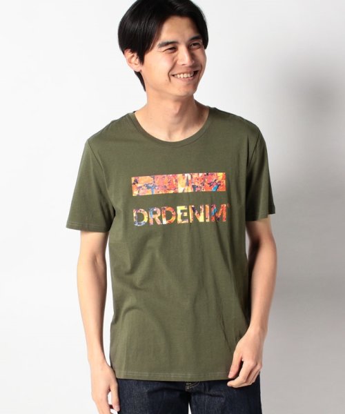 DRDENIM(ドクターデニム)/【DR.DENIM/ドクターデニム】Patrick Tee/グリーン1