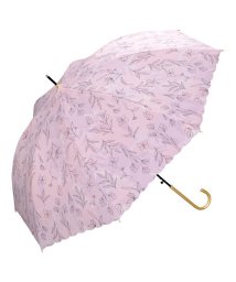 Wpc．(Wpc．)/【Wpc.公式】雨傘 レイヤードプランツ 58cm ジャンプ傘 晴雨兼用 レディース 傘 長傘/ピンク