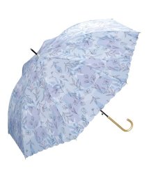 Wpc．(Wpc．)/【Wpc.公式】雨傘 レイヤードプランツ 58cm ジャンプ傘 晴雨兼用 レディース 傘 長傘/ブルー